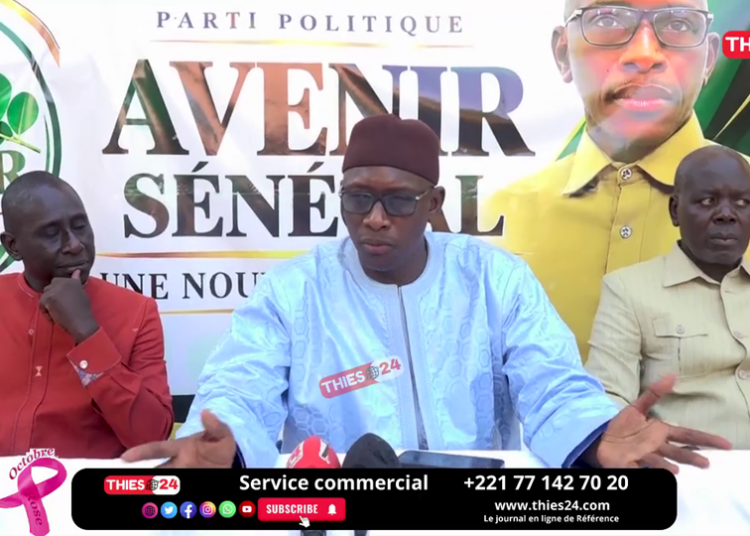 Vidéo/Le parti Avenir Sénégal se repositionne et vise la mairie de Thiès-Nord