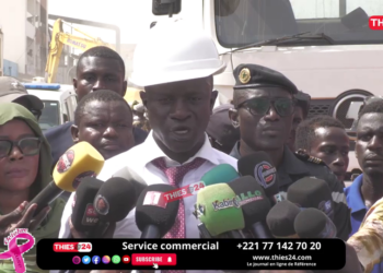 Vidéo/Thiès, 1 mort, 2 blessés dans l&rsquo;effondrement d&rsquo;un R+5, Babacar Diop et Abdoulaye Dièye réagissent